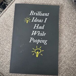 Blank lined notebook
Brand new never used